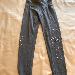 Justice girls embroidered leggings